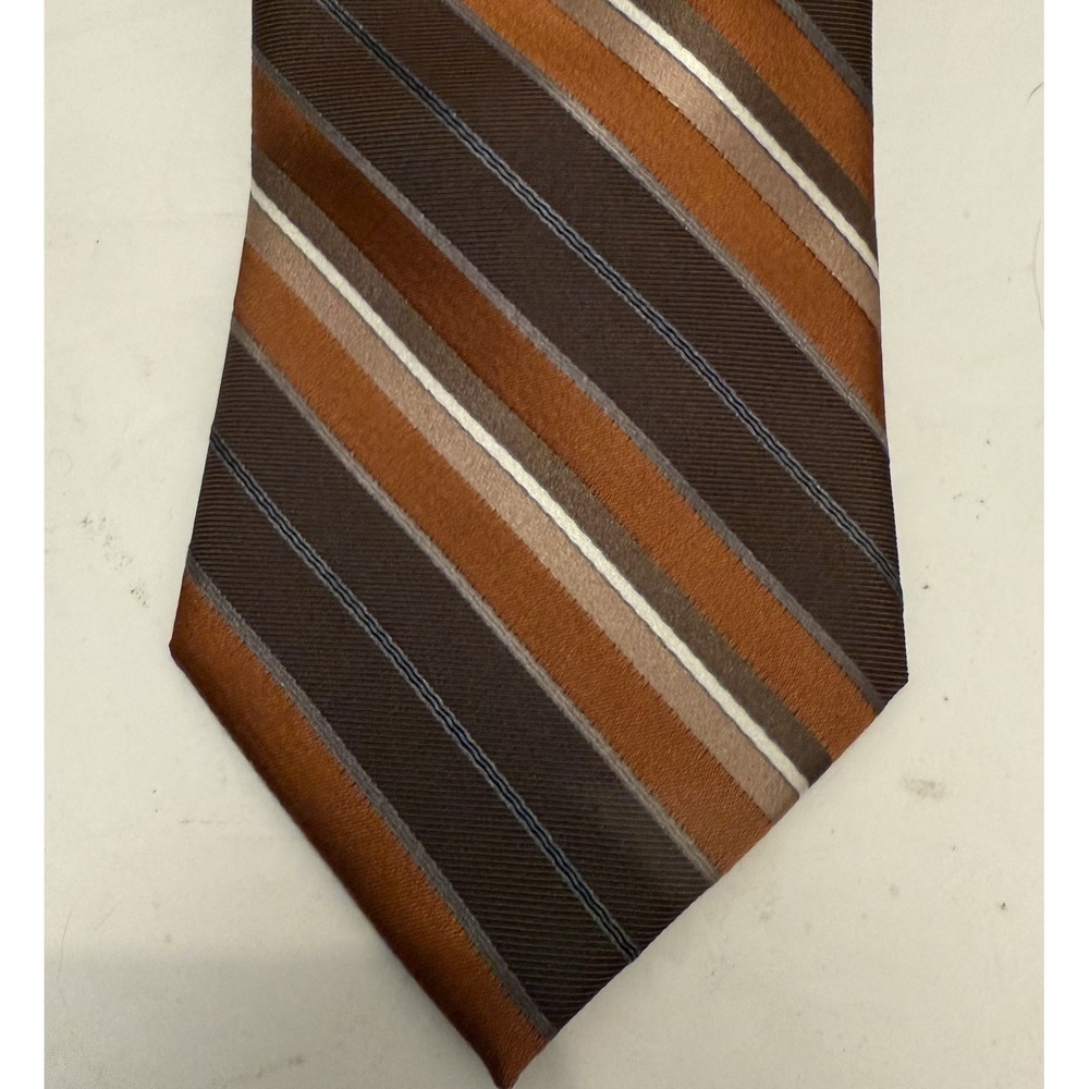 JF. Ferrar Men's Necktie 3 5/8 Inch-Width Wide Style 100% Silk Tie